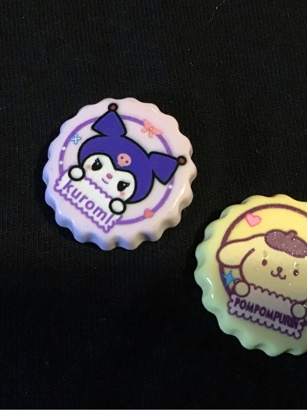 Set of four Sanrio characters mini magnet set